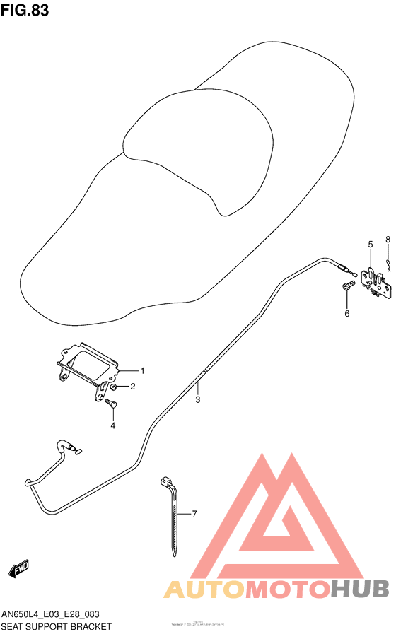 Seat Support Bracket