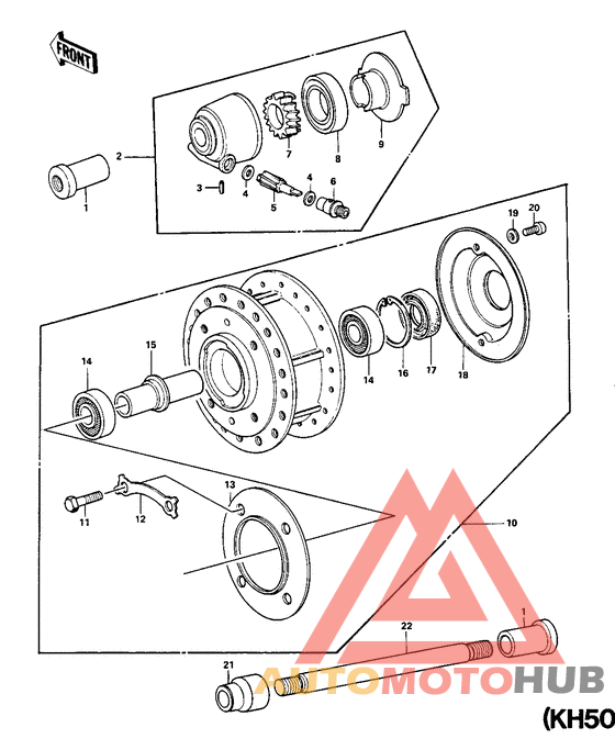 Передняя втулка