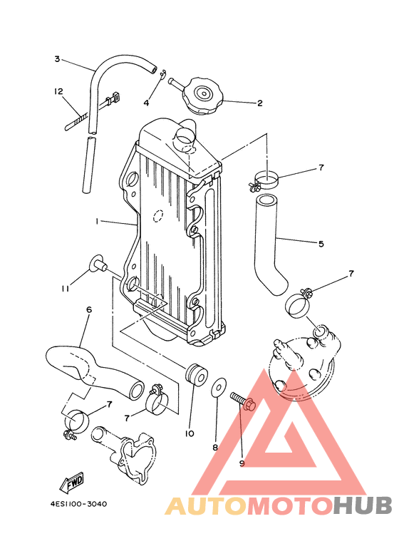 Radiator. hose