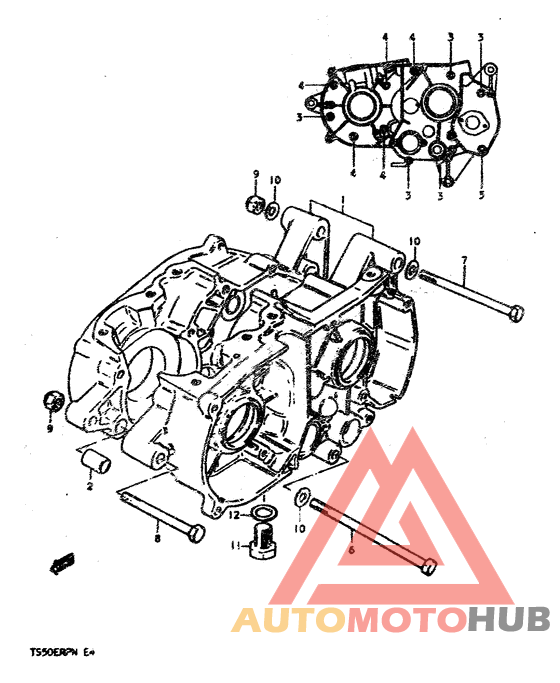 Картер двигателя