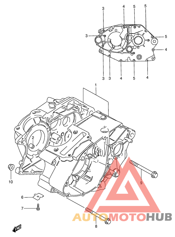 Картер двигателя