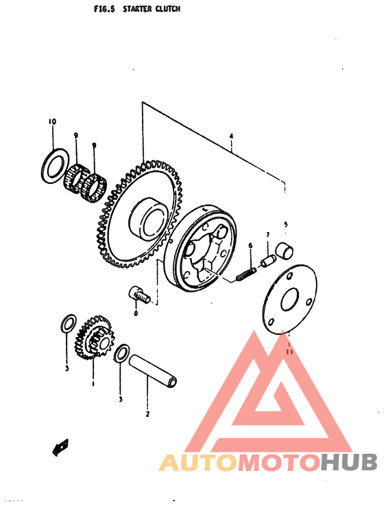 Муфта стартера