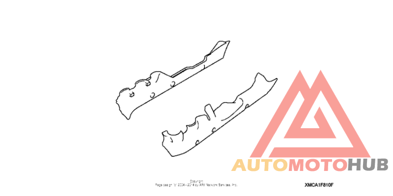 Chrome rear lower cowl