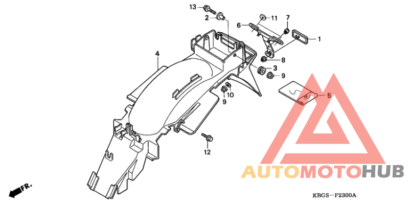 Заднее крыло