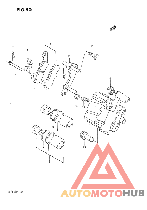 Задний суппорт