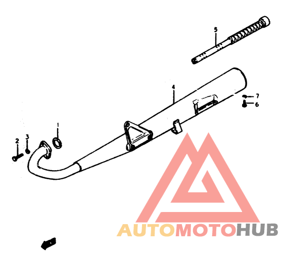 Muffler comp
