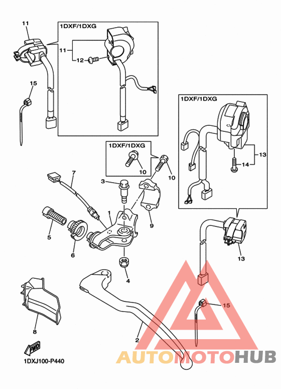 Handle switch & lever