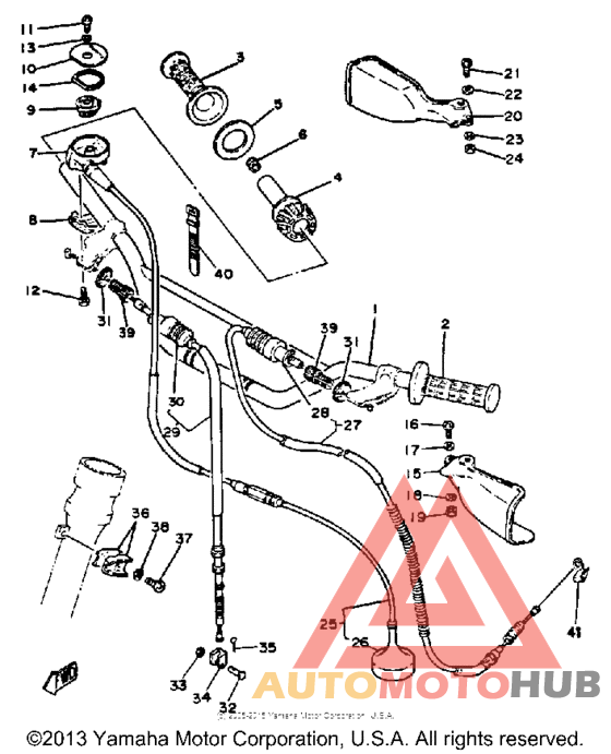Руль -тросы