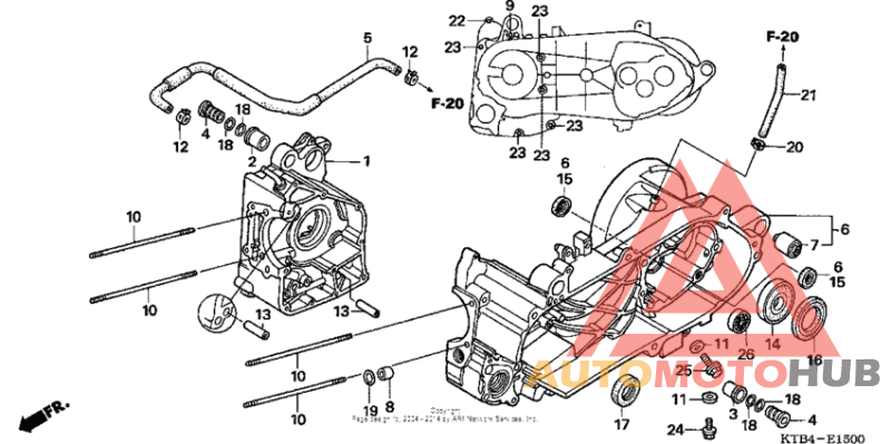 Картер двигателя