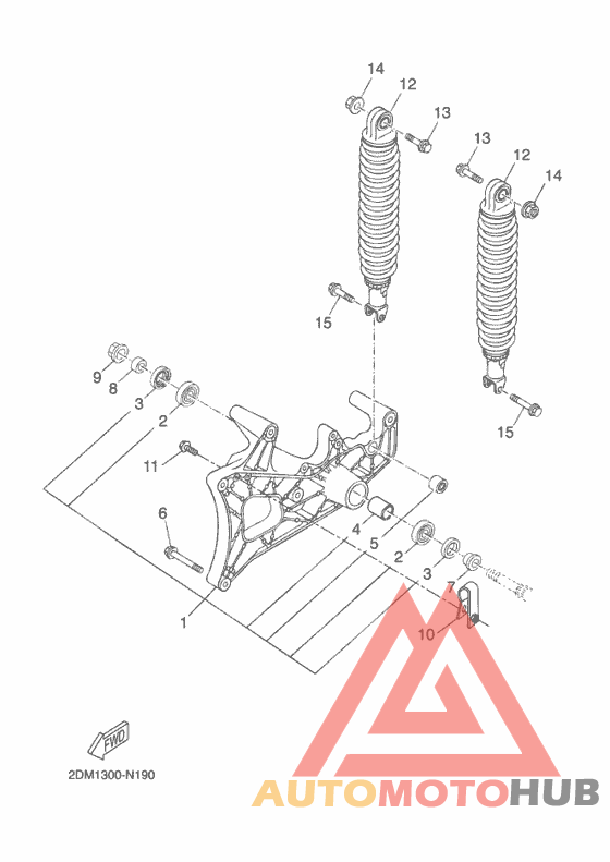Rear arm & suspension