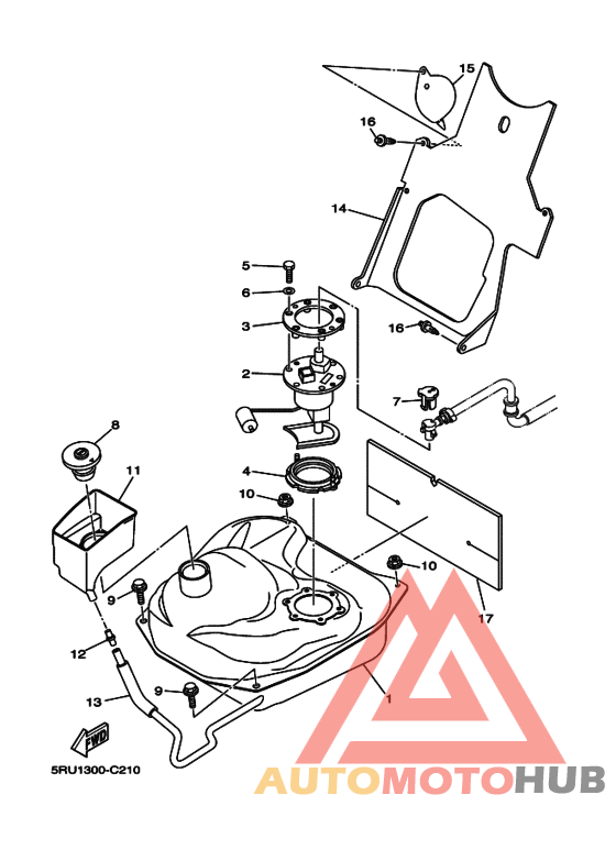 Fuel tank assy