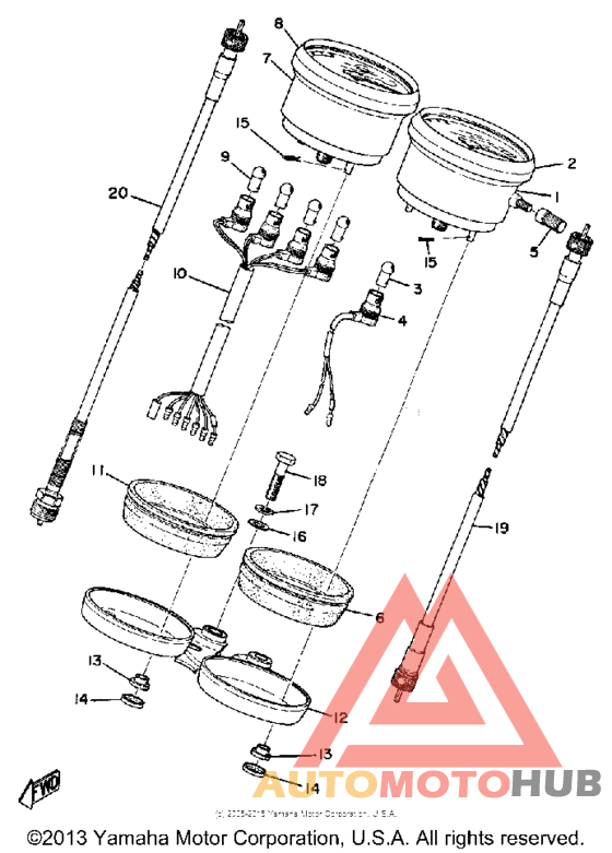 Speedometer & tachometer