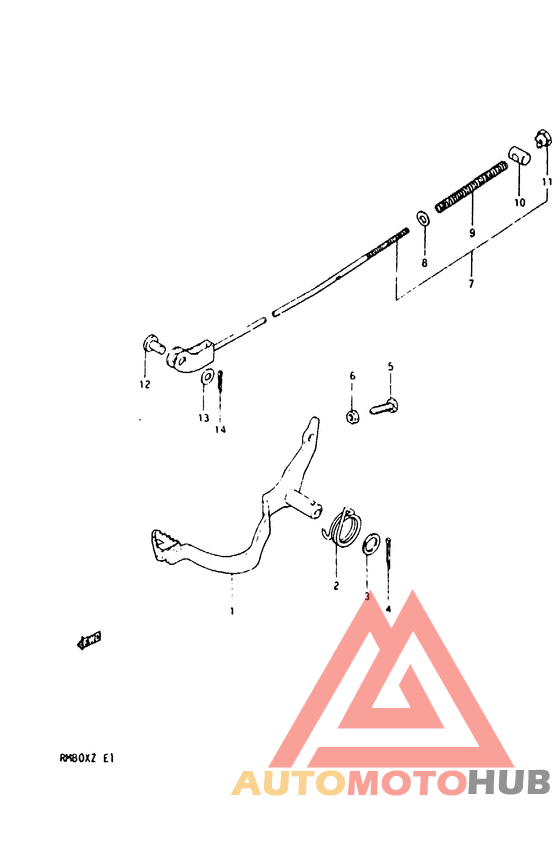 Передний суппорт