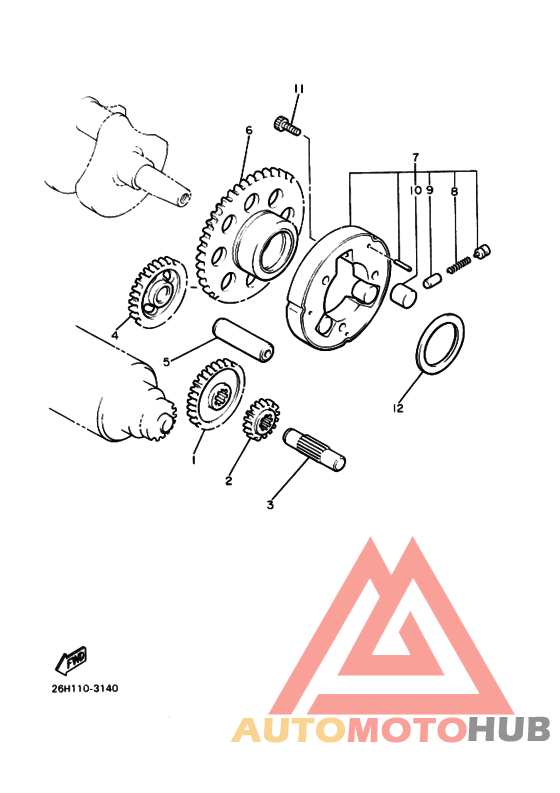 Муфта стартера