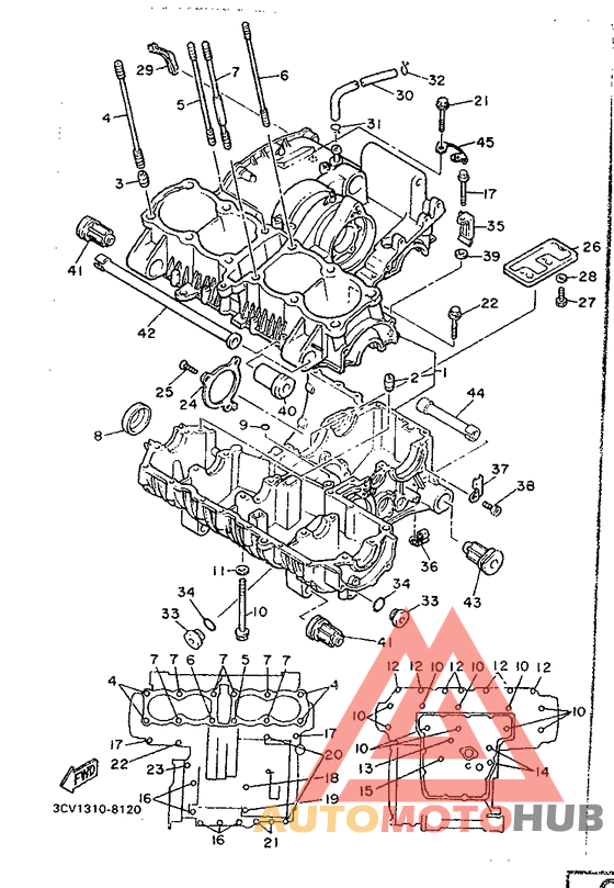 Картер двигателя