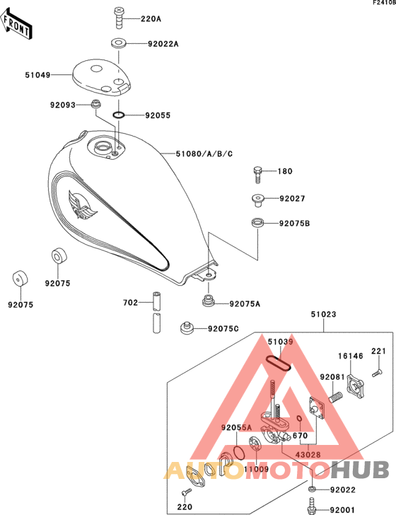 Fuel tank(1/2)(en500-a5)