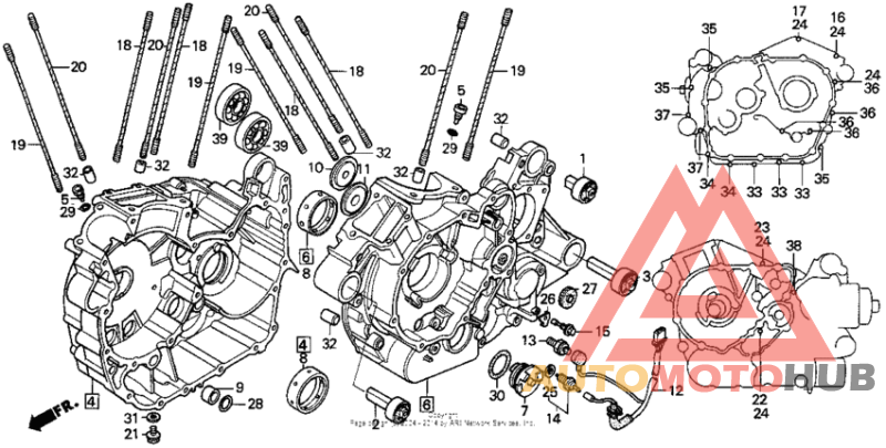 Картер двигателя
