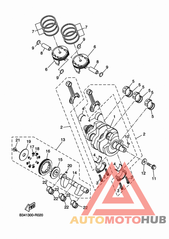 Crankshaft & piston
