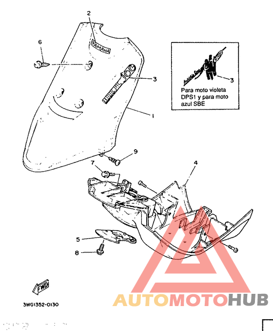 Carroceria delantera anterior