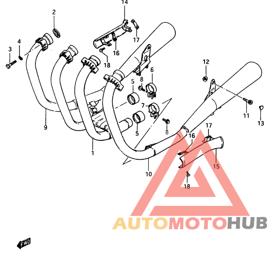 Muffler comp