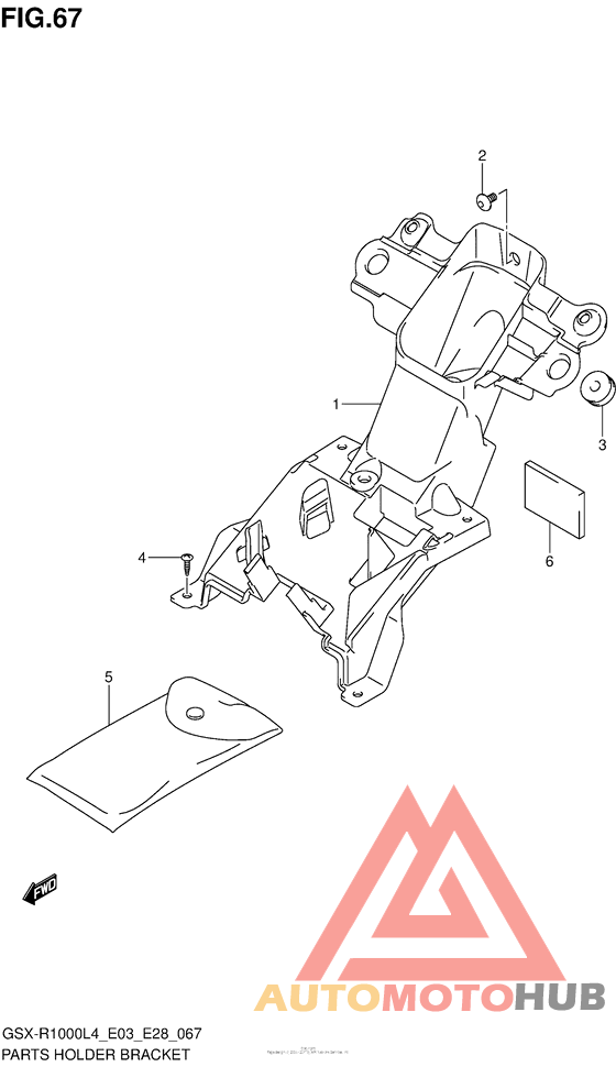 Parts Holder Bracket