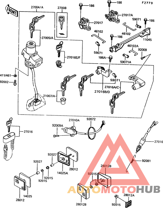 Ignition switch(1/2)(zg1000-a7)