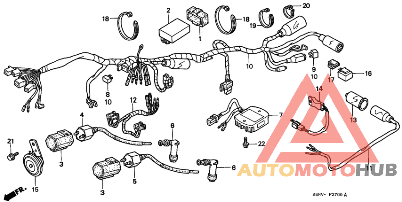Wire harness/ ignition coil