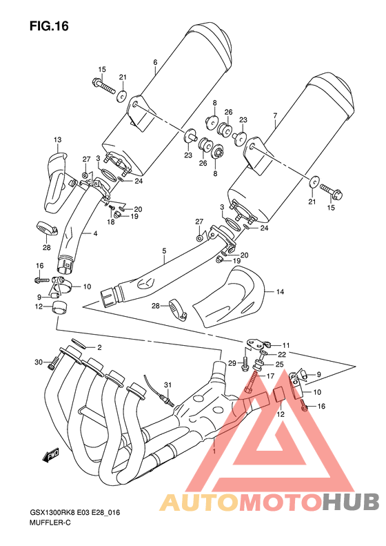 Muffler comp