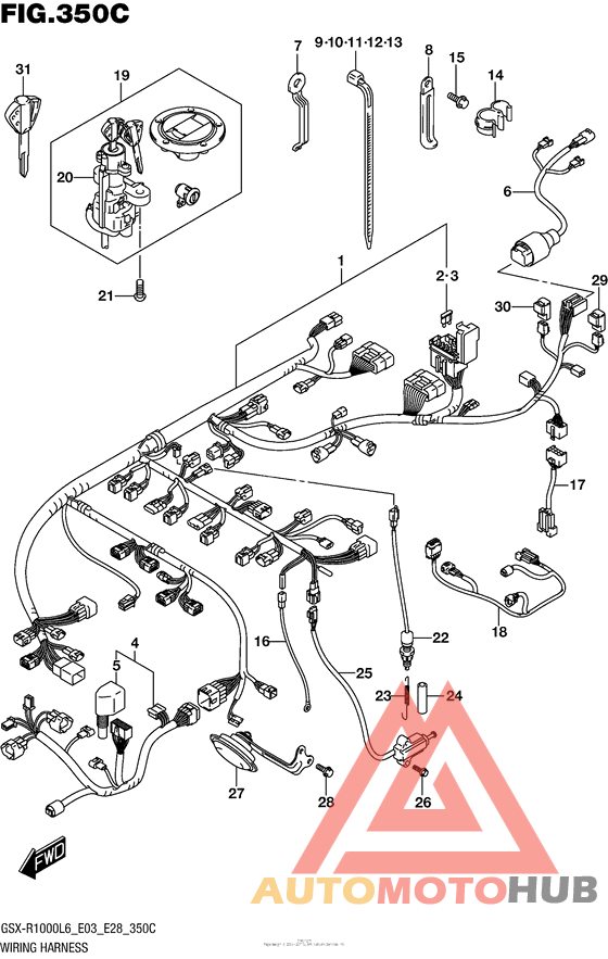 Wiring Harness (Gsx-R1000L6 E33)