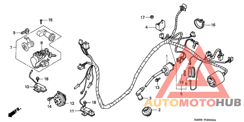Wire harness/ ignition coil
