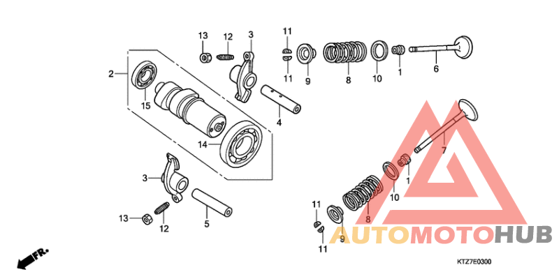 Распред вал/клапана