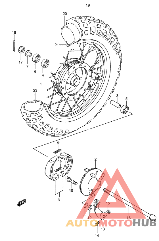 Transom + tube