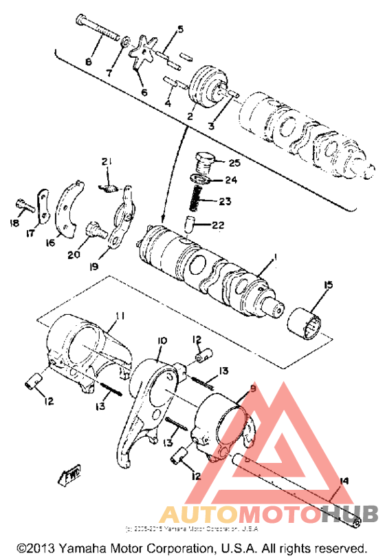 Shift cam - fork