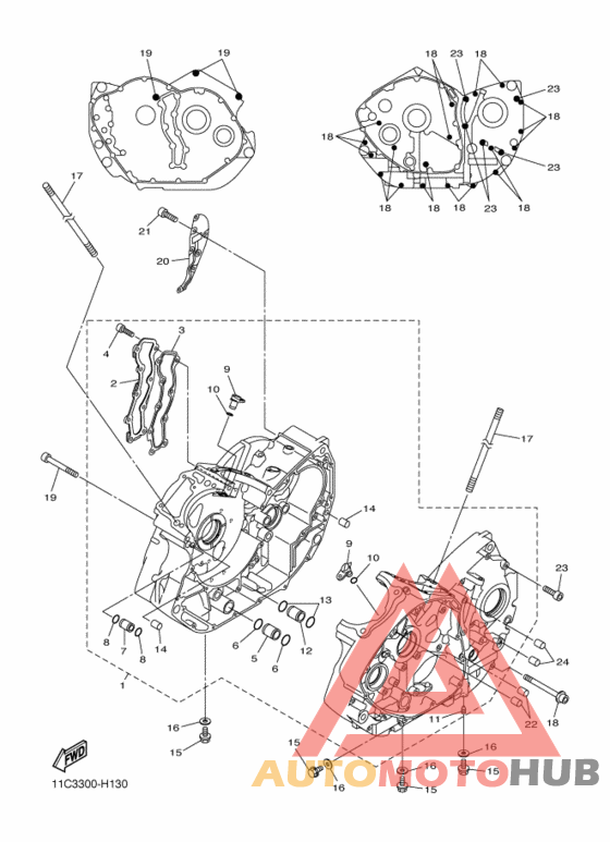 Картер двигателя