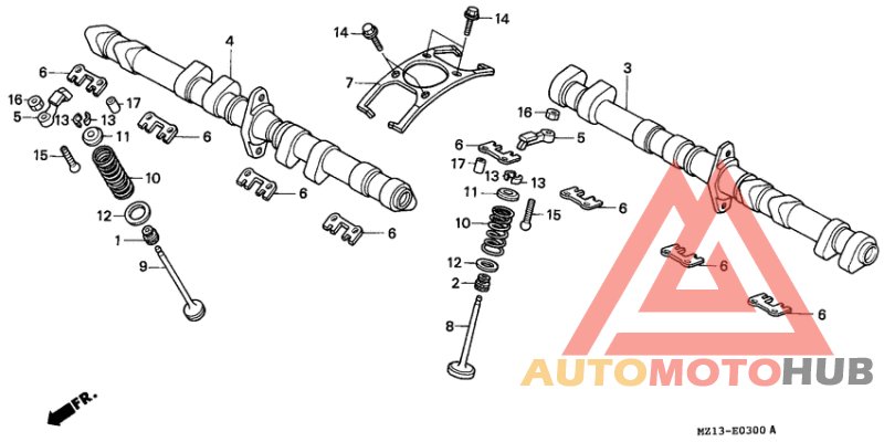 Распред вал/клапана