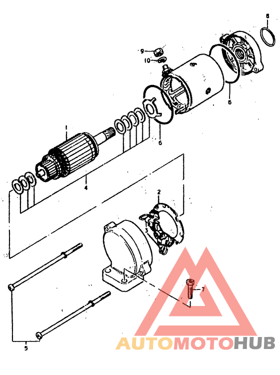 Стартерный мотор
