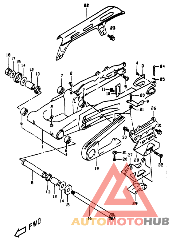 Маятник задний
