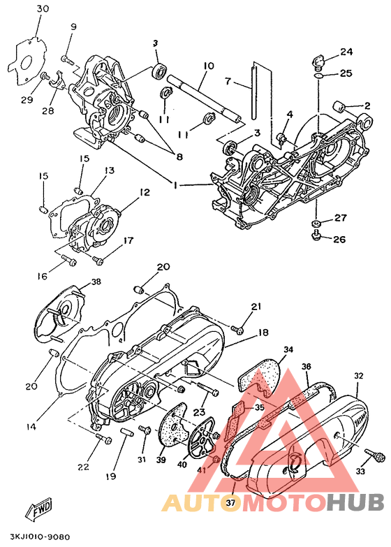 Картер двигателя