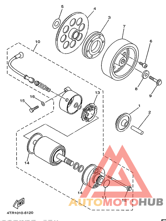 Муфта стартера