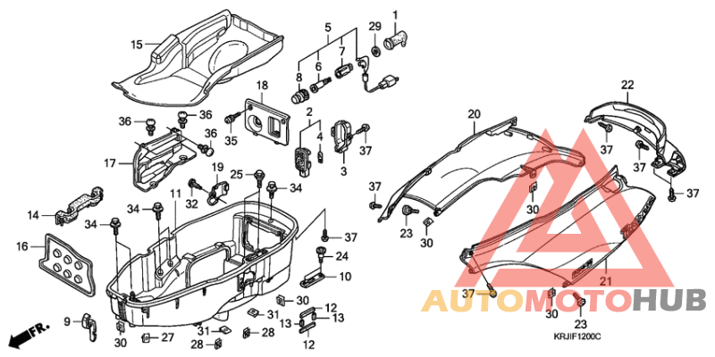 Body cover/luggage box