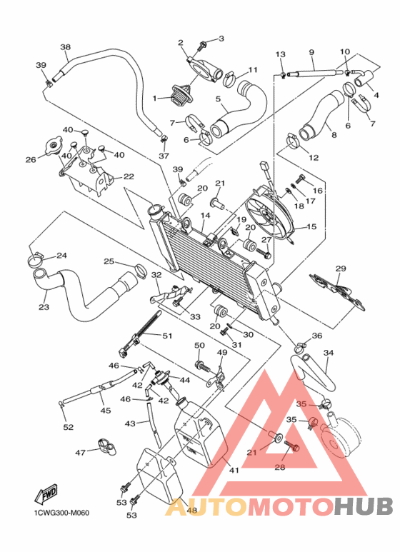 Радиатор и шланг