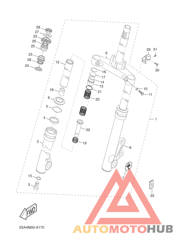 Передняя вилка