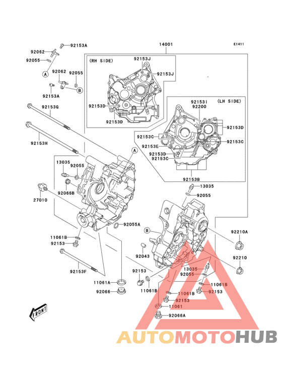 Картер двигателя