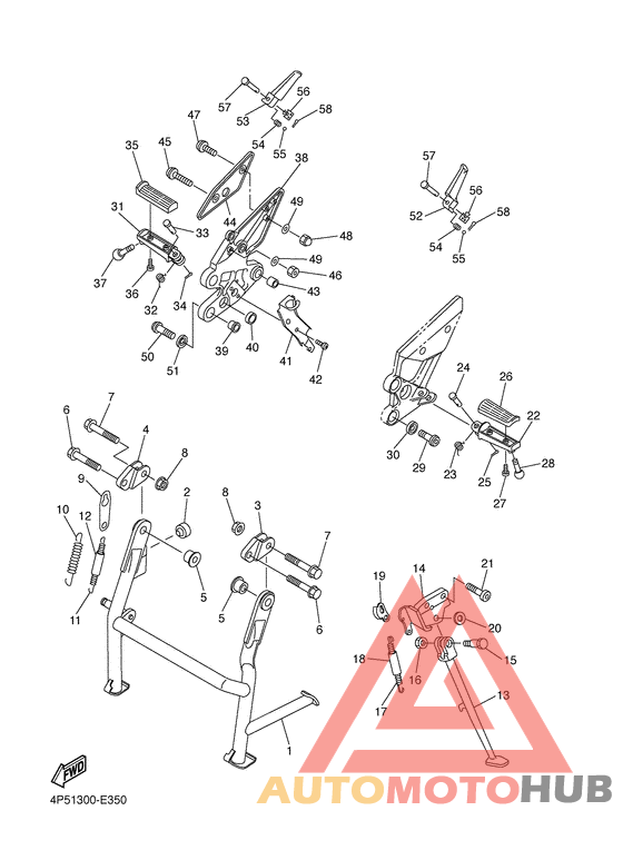 Stand & footrest