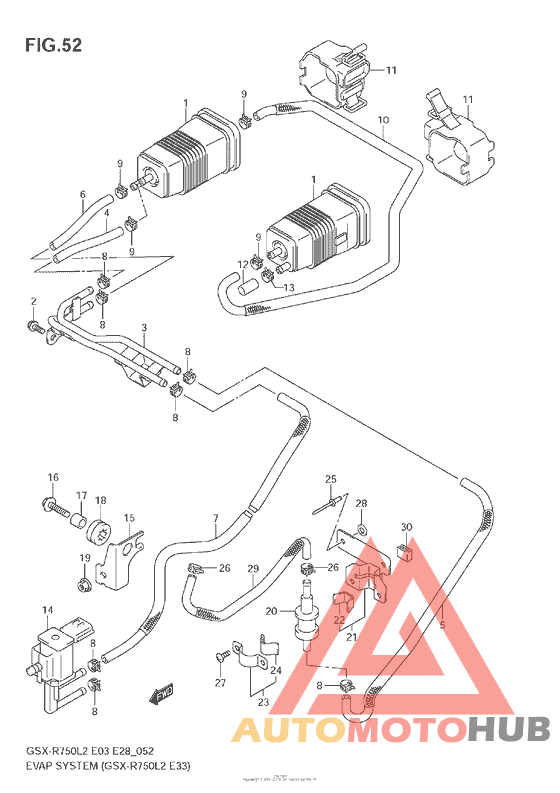 Evap System (Gsx-R750 L2 E33)