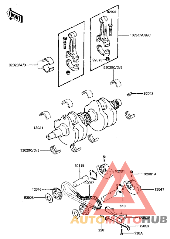Crankshaft/balancer