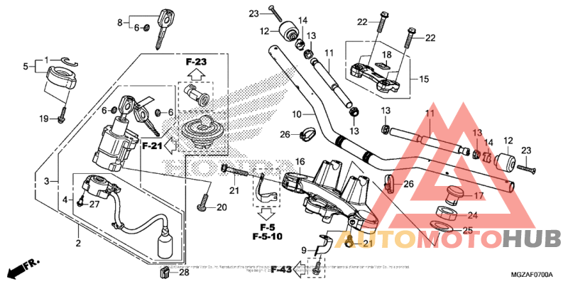 Handlebar + Top Bridge