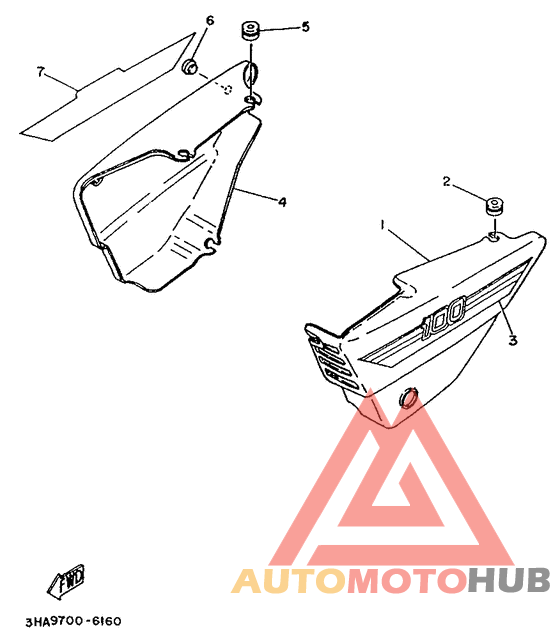 Боковые обтекатели