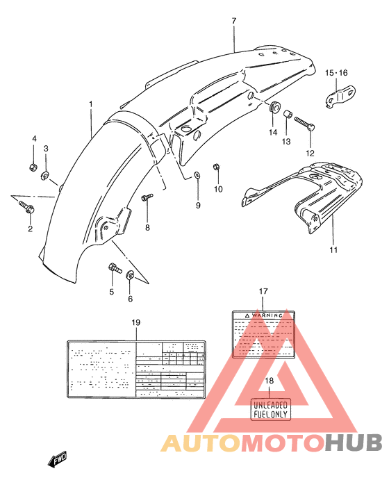Заднее крыло