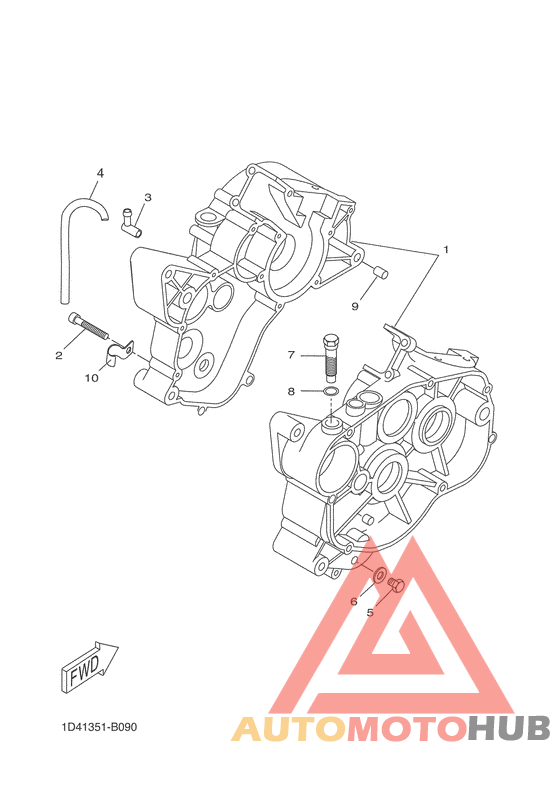 Картер двигателя